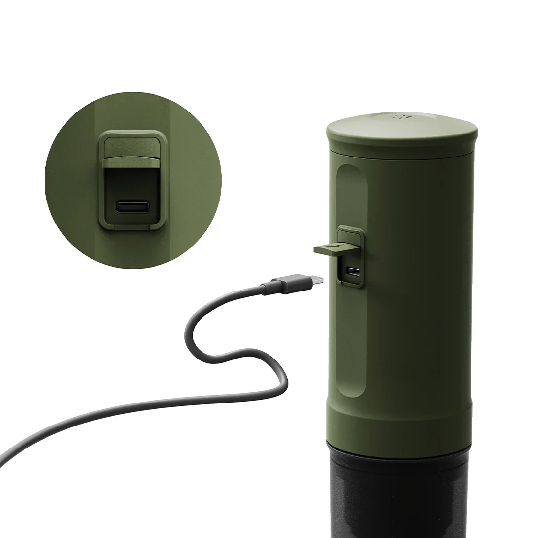 Nano Portable Espresso Machine (Forest Green) - Image 4