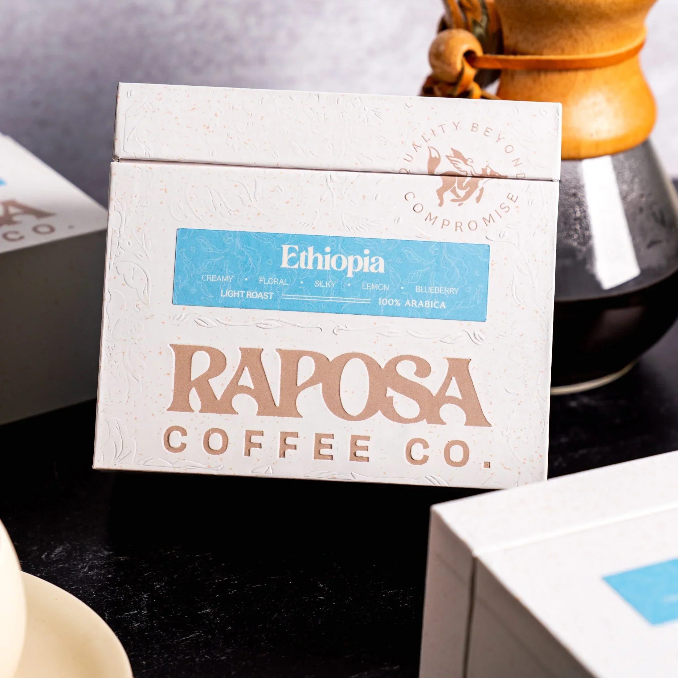 Ethiopia: Light Roast Specialty Whole Roasted Coffee Beans (250g) - Image 4